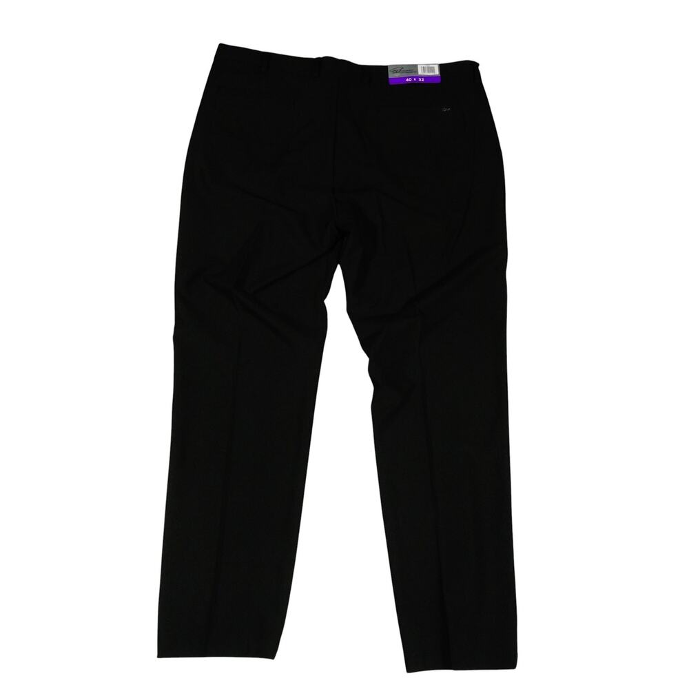 Greg Norman Black Performance Golf Pants Mens Size 40 x 32 NEW NWT